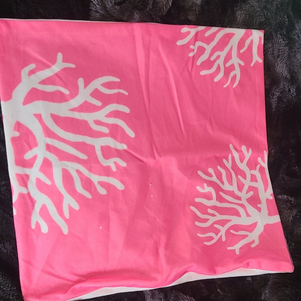 Lot of coastal pillow cases